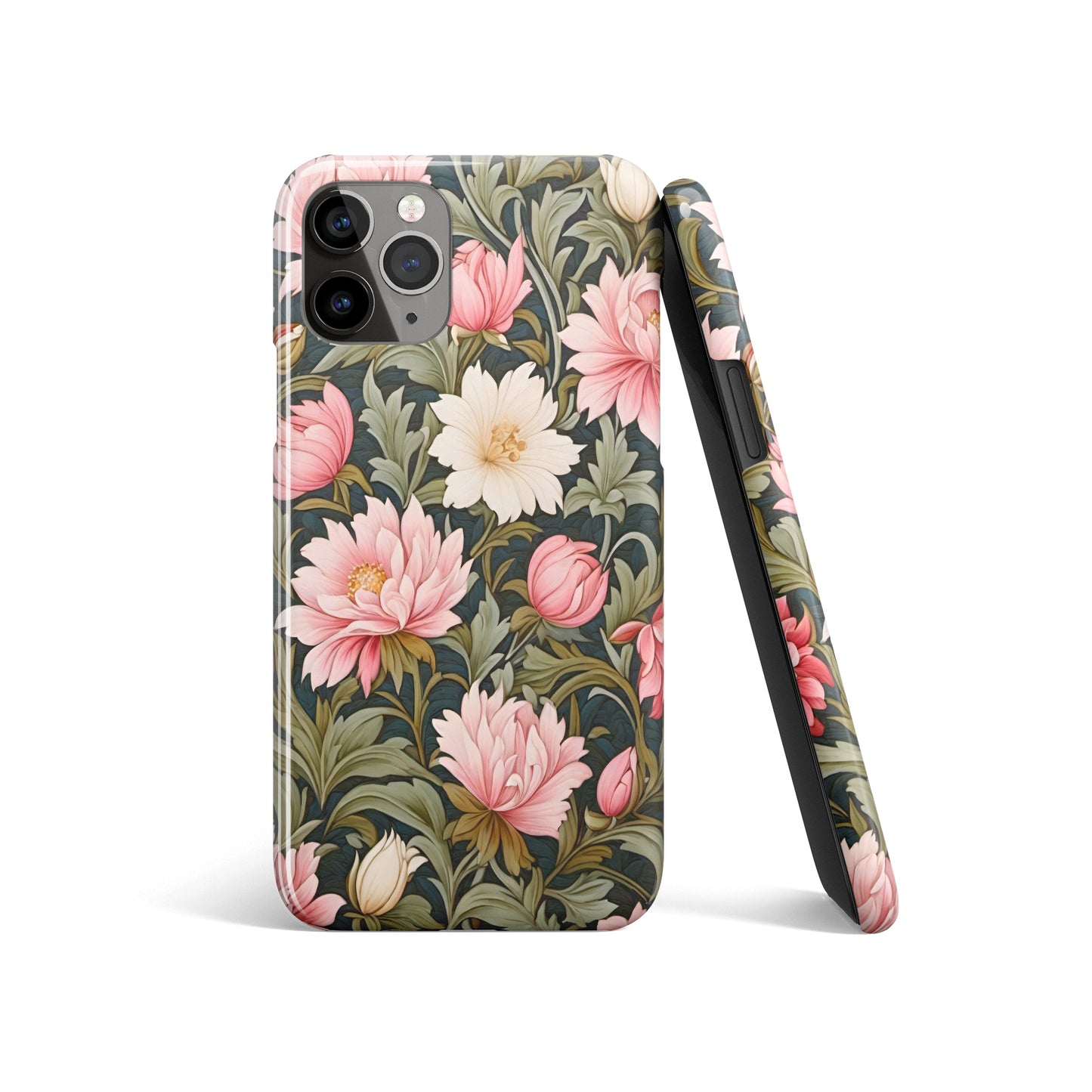 W. Morris Botanical Pink iPhone Case