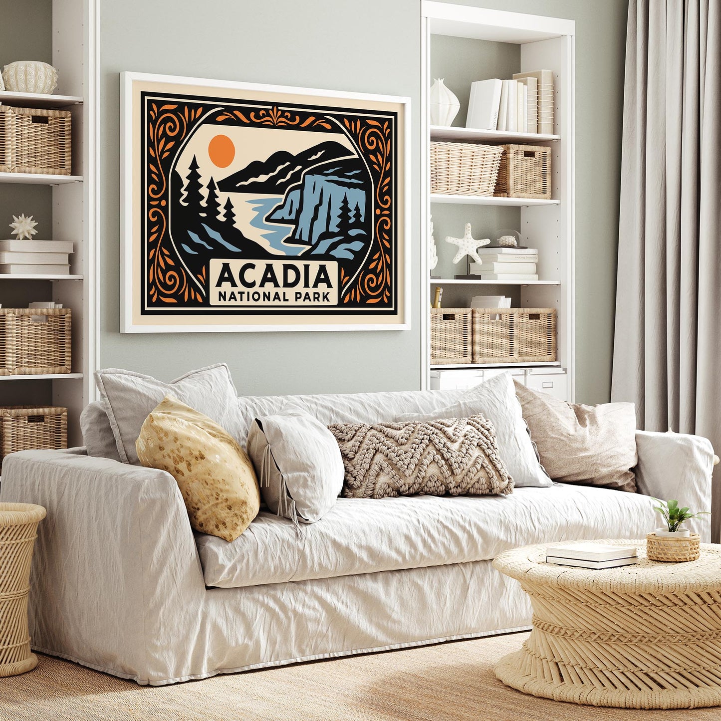 Acadia National Park Horizontal Wall Art Print