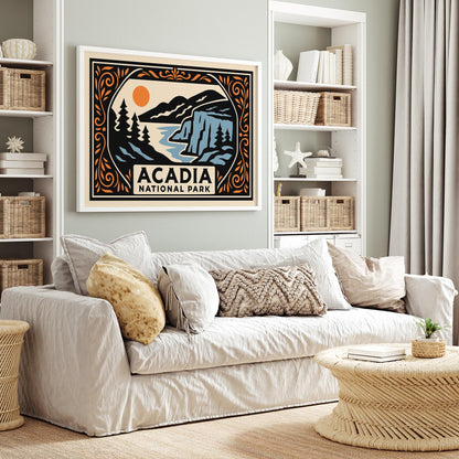 Acadia National Park Horizontal Wall Art Print
