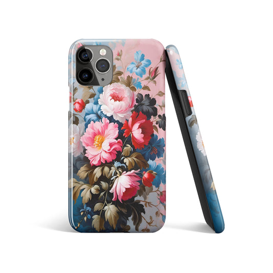 Cute Victorian Flowers iPhone Case