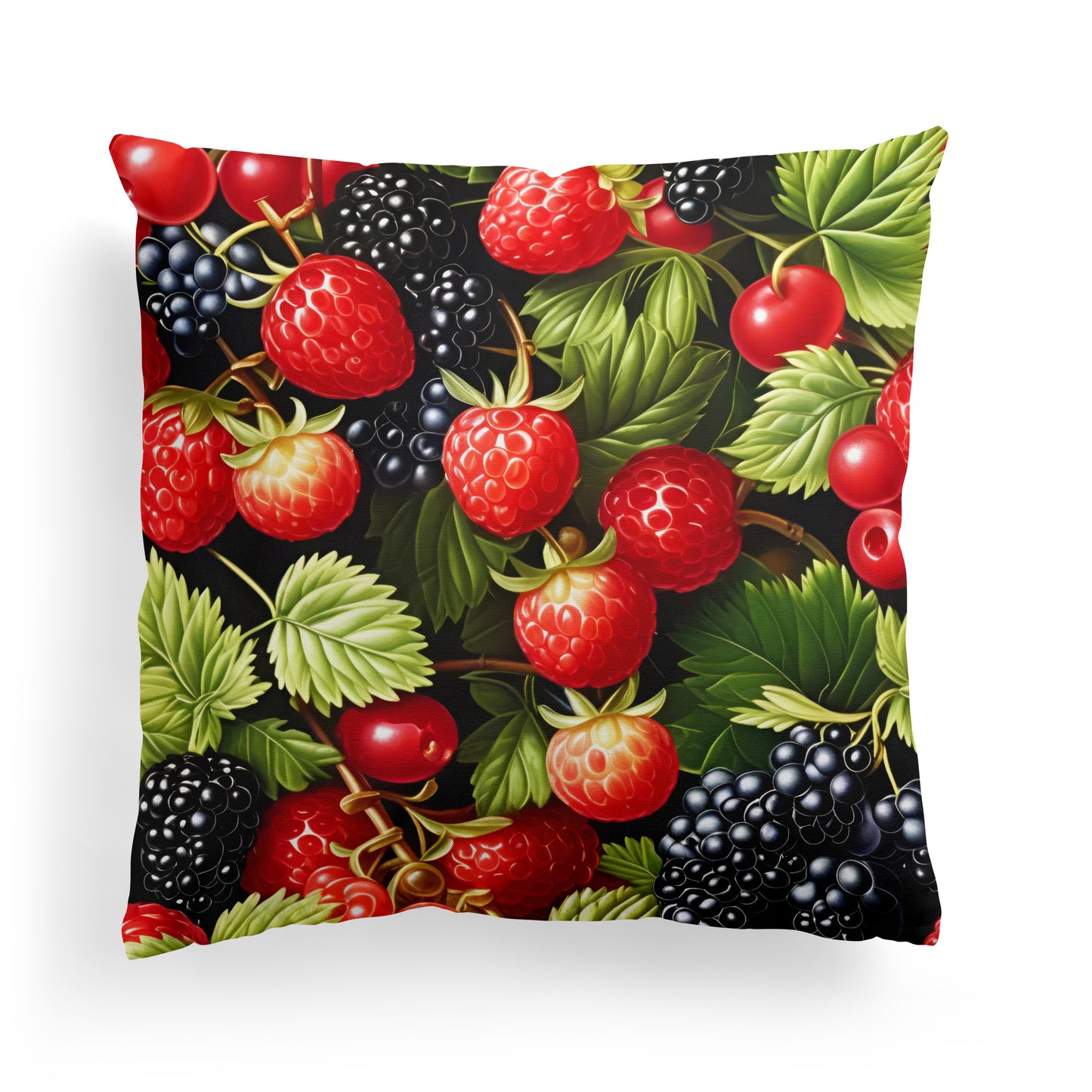 Forest Fruits Dining Room Throw Pillow