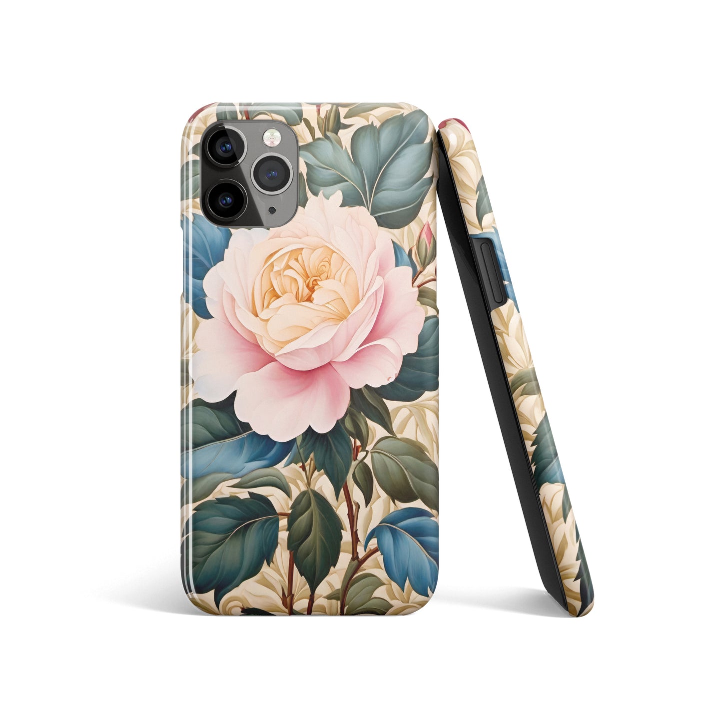 Blooming Rose Floral Art iPhone Case