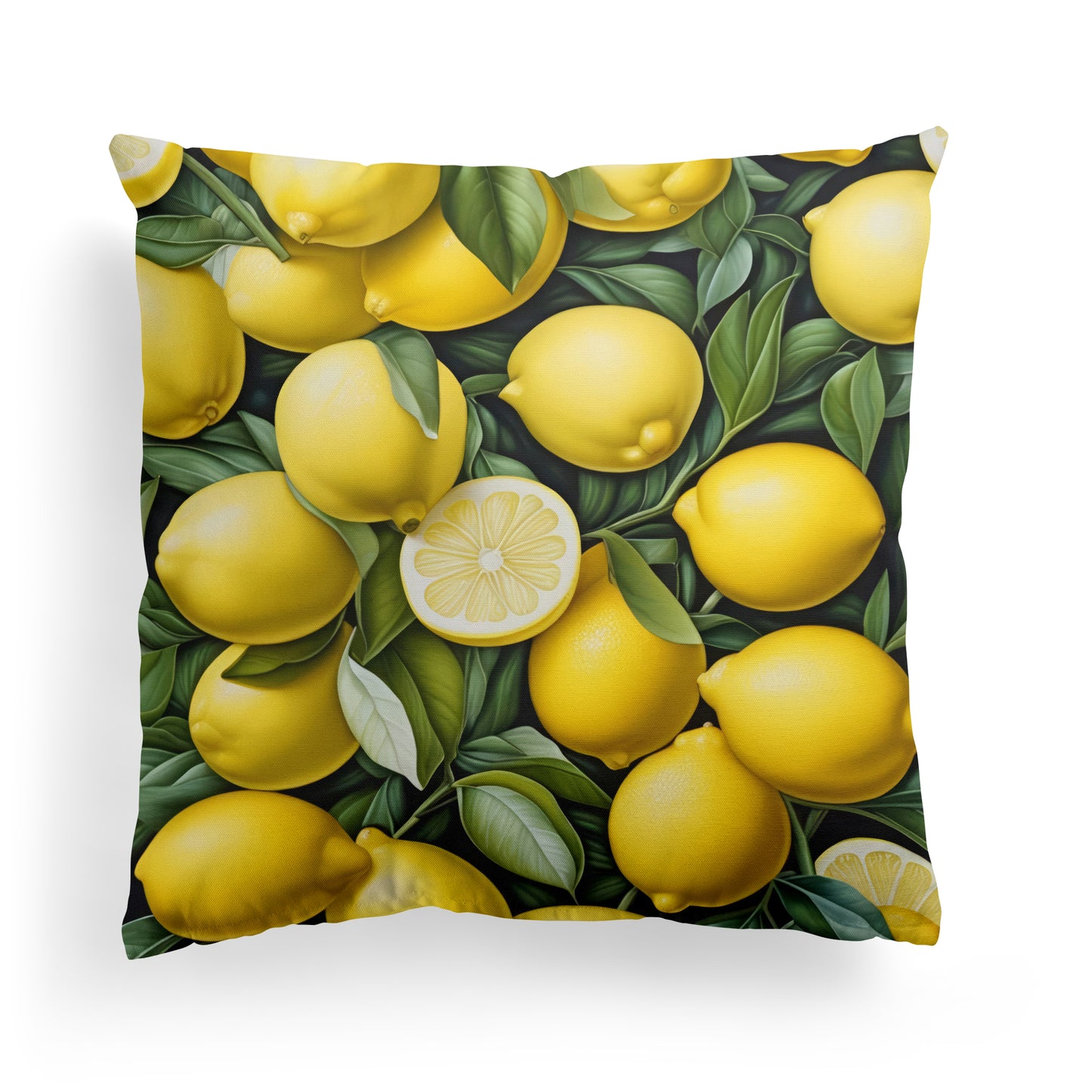 Yellow Lemons Kitchen Pillow – Ideal for Home Makeover