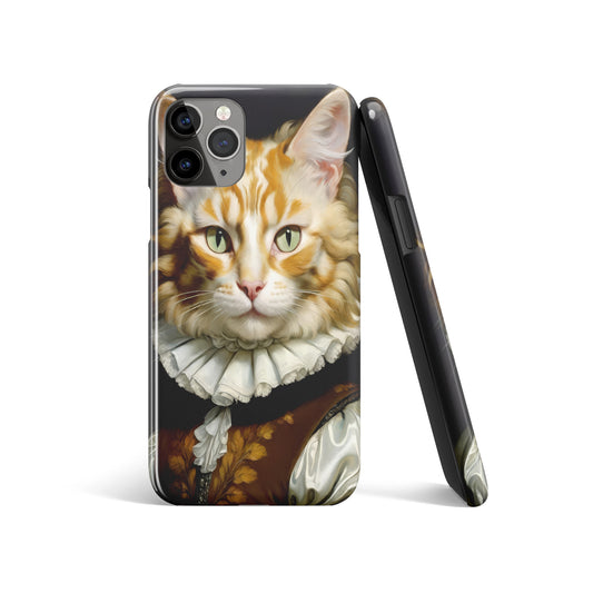 Victorian Cat Portrait iPhone Case