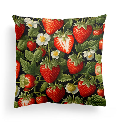 William Morris Strawberries Pillow – Kitchen Decor