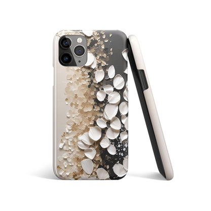 Stylish Botanical Beige iPhone Case