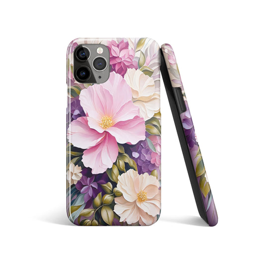 Artistic Floral Painting iPhone Case