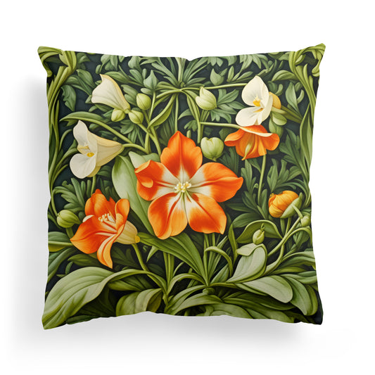 Art Nouveau William Morris Throw Pillow – Luxurious Touch