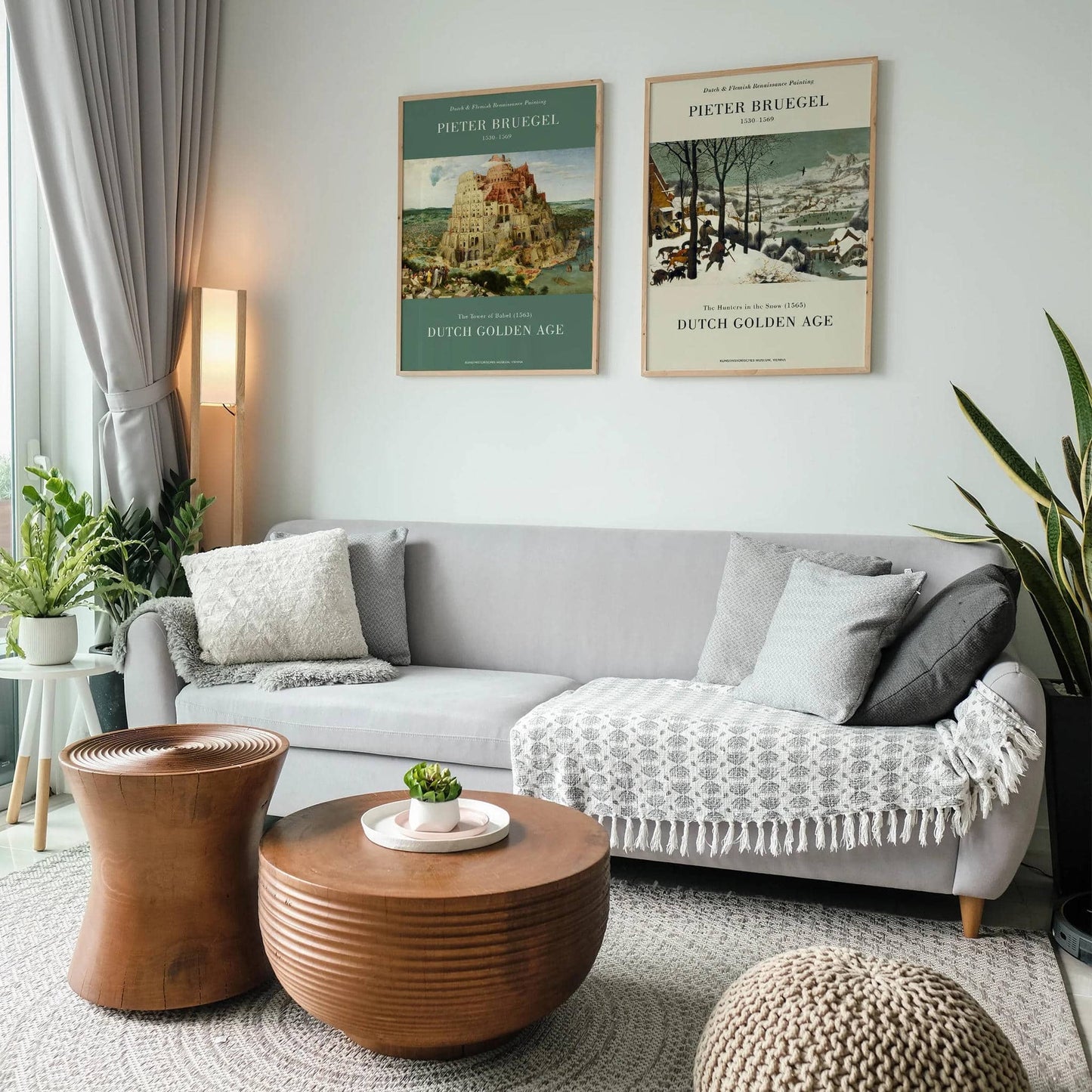 Set of 2 Pieter Bruegel the Elder Artwork Posters - HypeSheriff