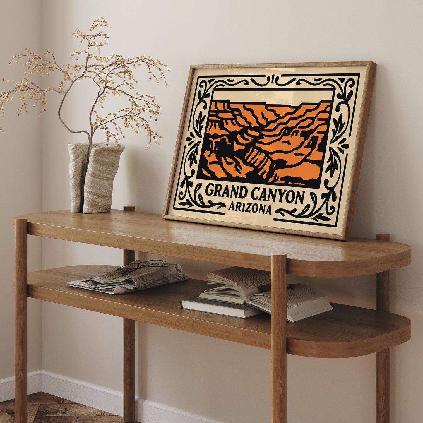Grand Canyon Arizona Poster - Travel Horizontal Print