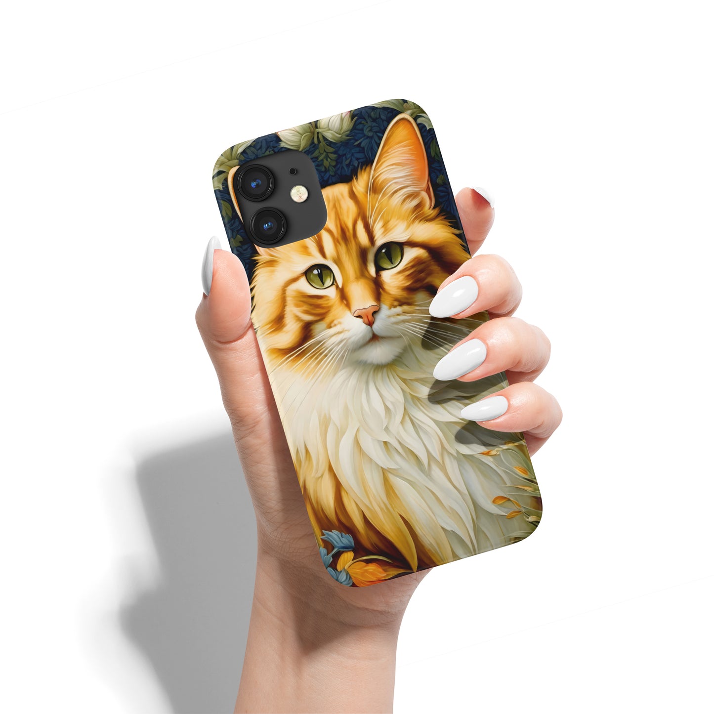 Stylish Cat Art iPhone Case