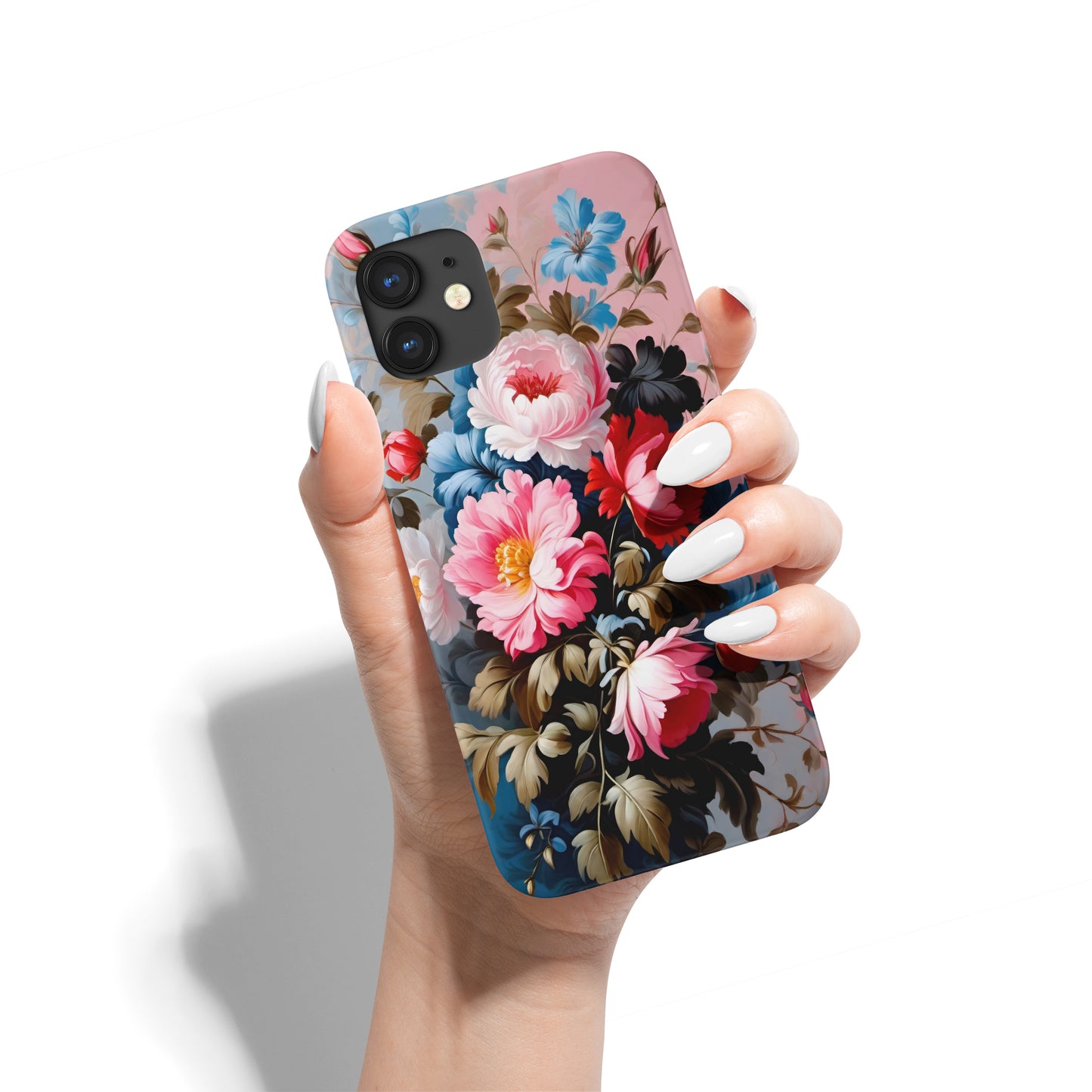 Cute Victorian Flowers iPhone Case