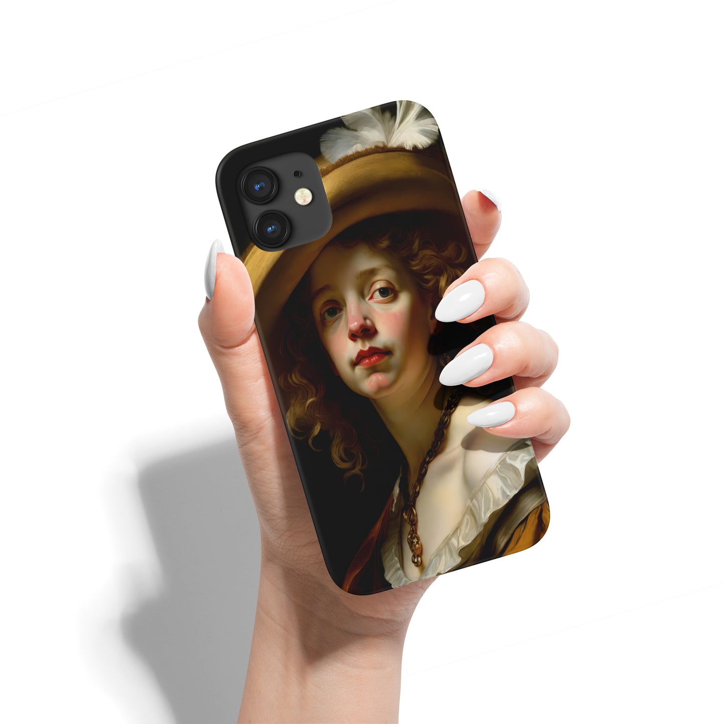 Victorian Woman Portrait iPhone Case