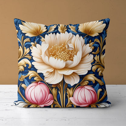 Vintage William Morris Pillow – Classic Home Accent