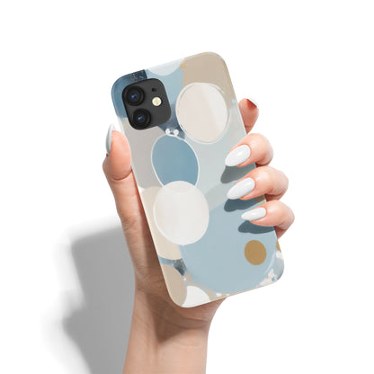 Sleek Minimalist Blue iPhone Case