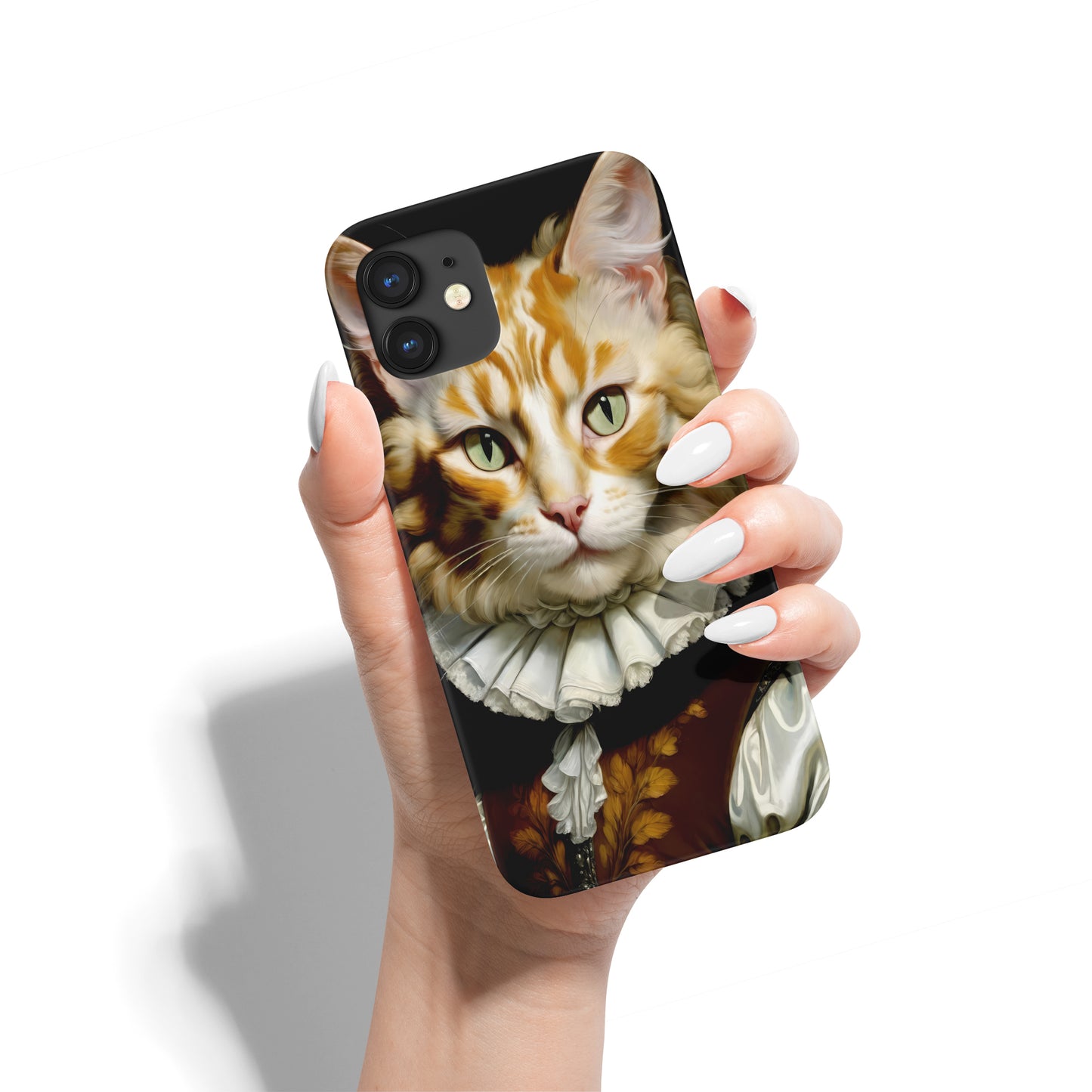 Victorian Cat Portrait iPhone Case