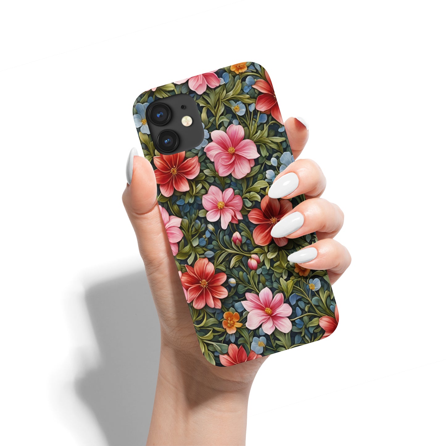 William Morris Floral Pattern iPhone Case