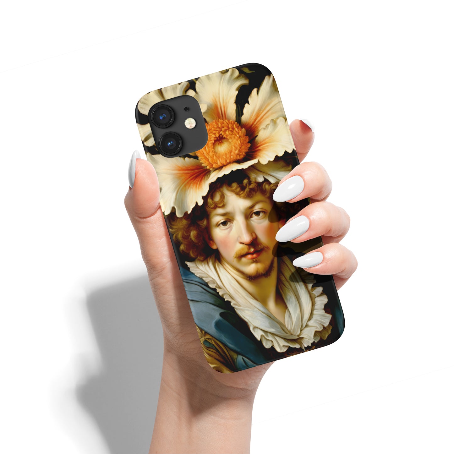 Victorian Man Portrait iPhone Case