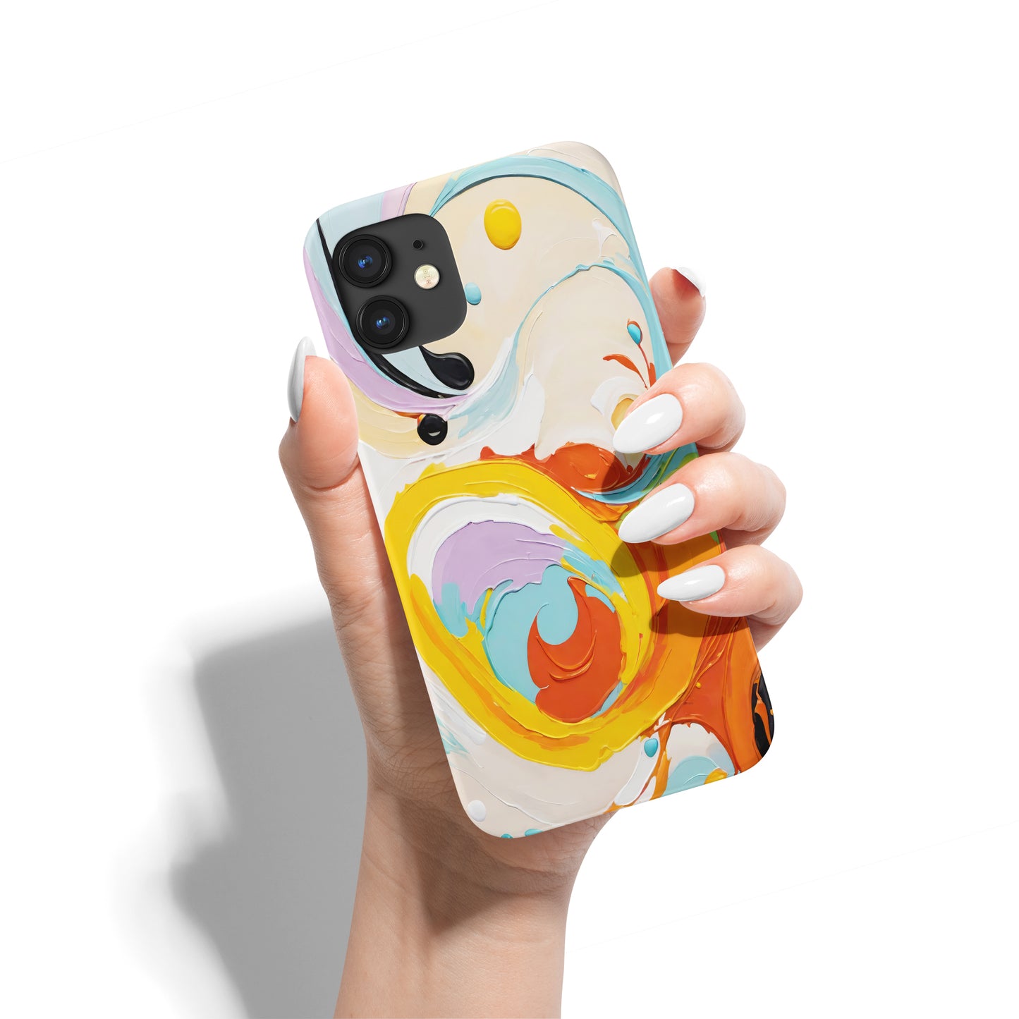 Expressive Hues Painting iPhone Case