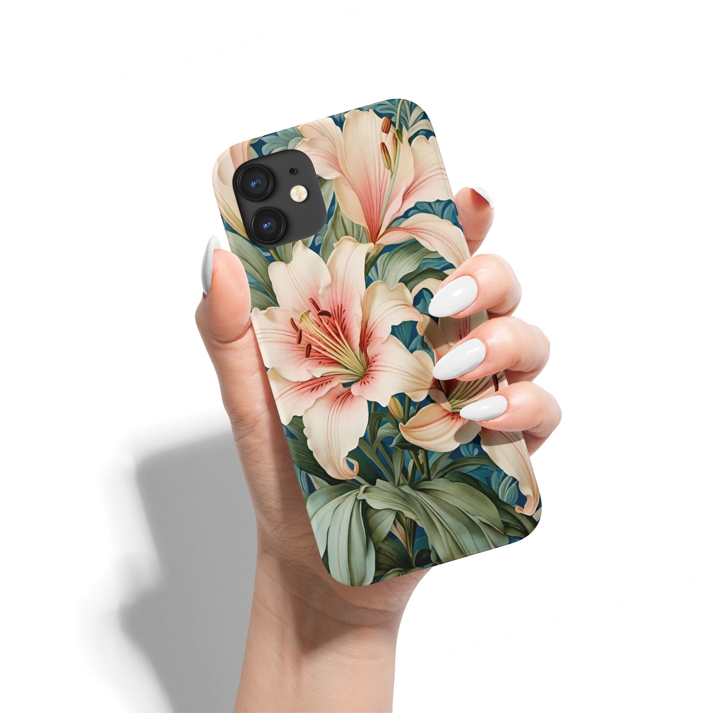 Floral Lilies iPhone Case