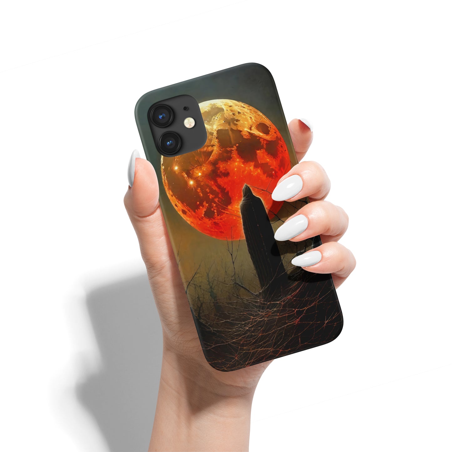 Lunar Eclipse Glow iPhone Case