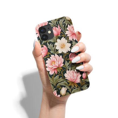 W. Morris Botanical Pink iPhone Case