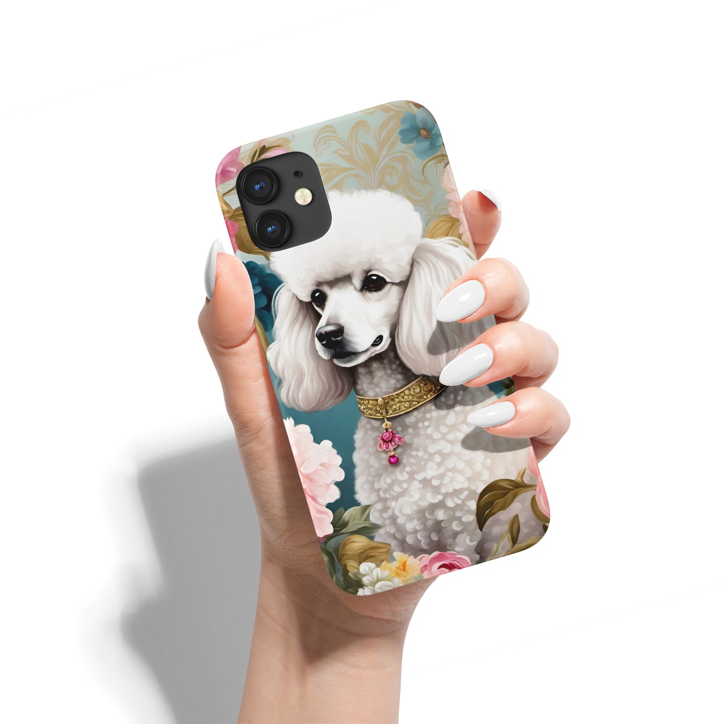 Cute Poodle Dog iPhone Case