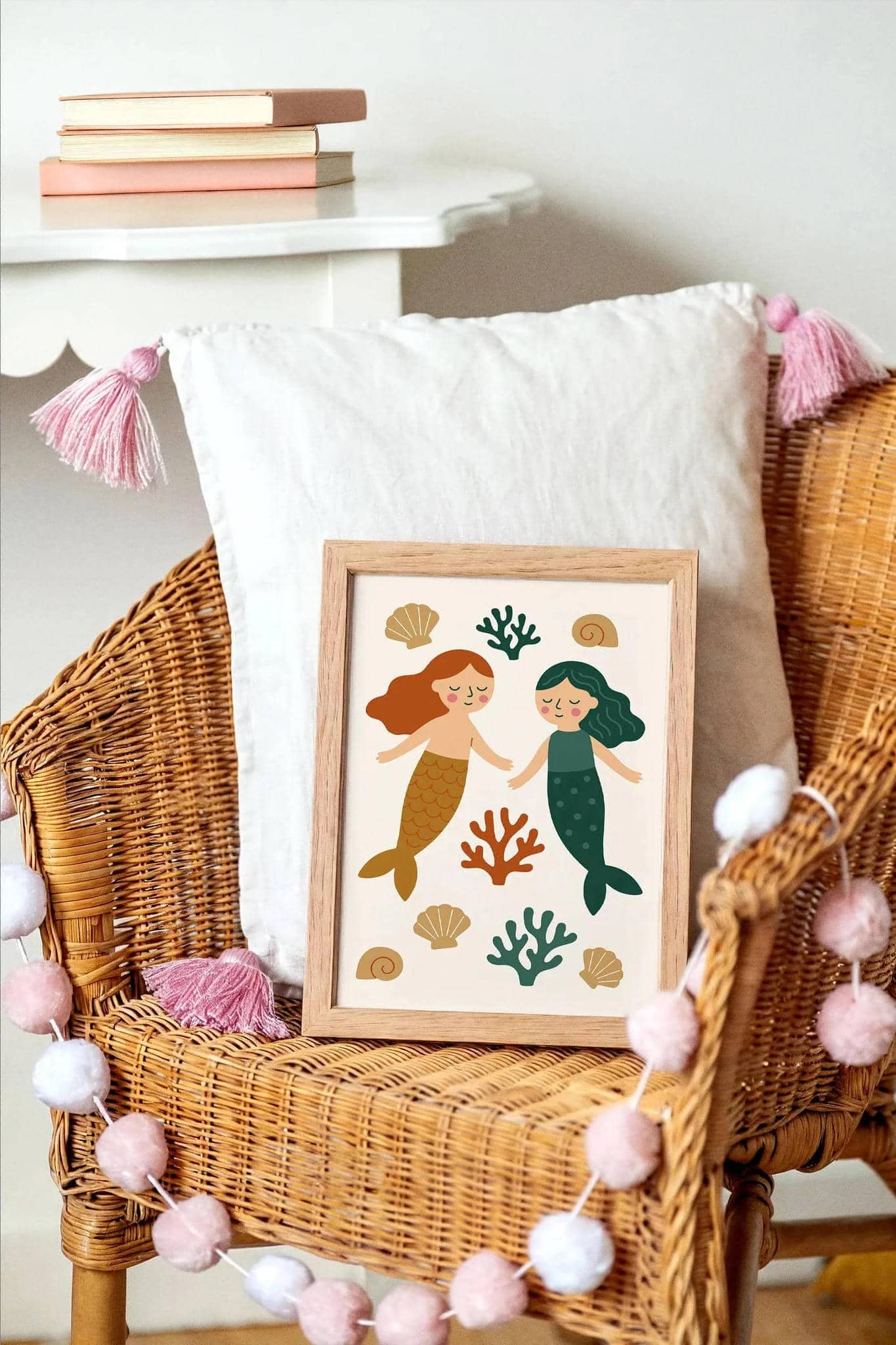 Two Little Mermaids Poster