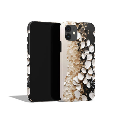 Stylish Botanical Beige iPhone Case