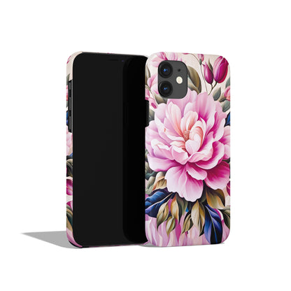 Pink Flower Painting iPhone Case