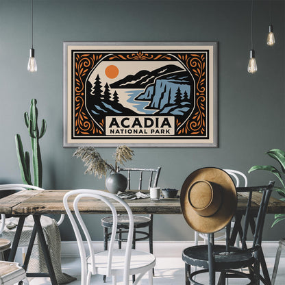 Acadia National Park Horizontal Wall Art Print