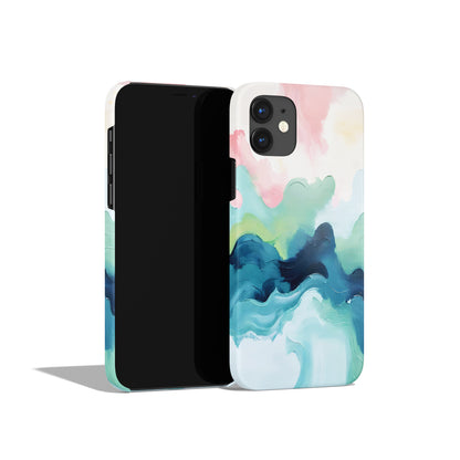 Abstract Ocean Painting iPhone Case