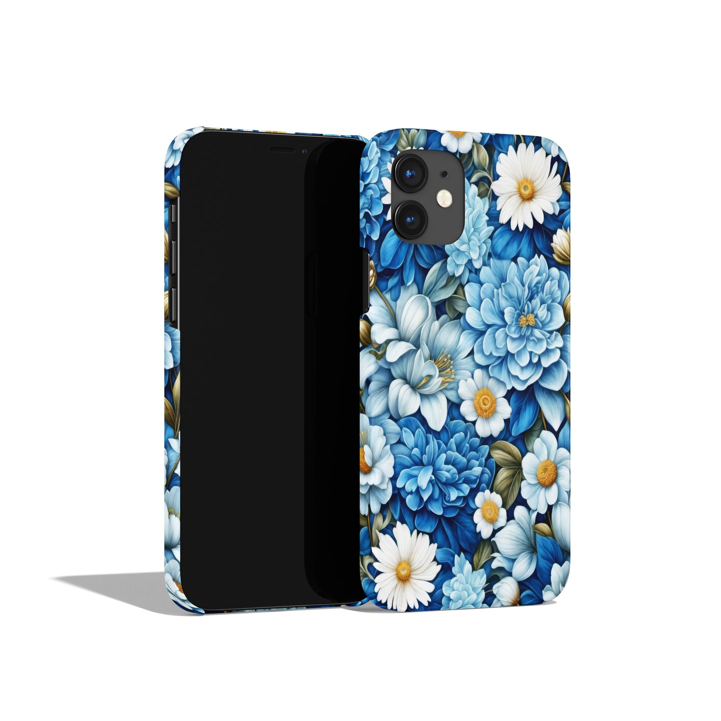 William Morris Blue Floral Pattern iPhone Case