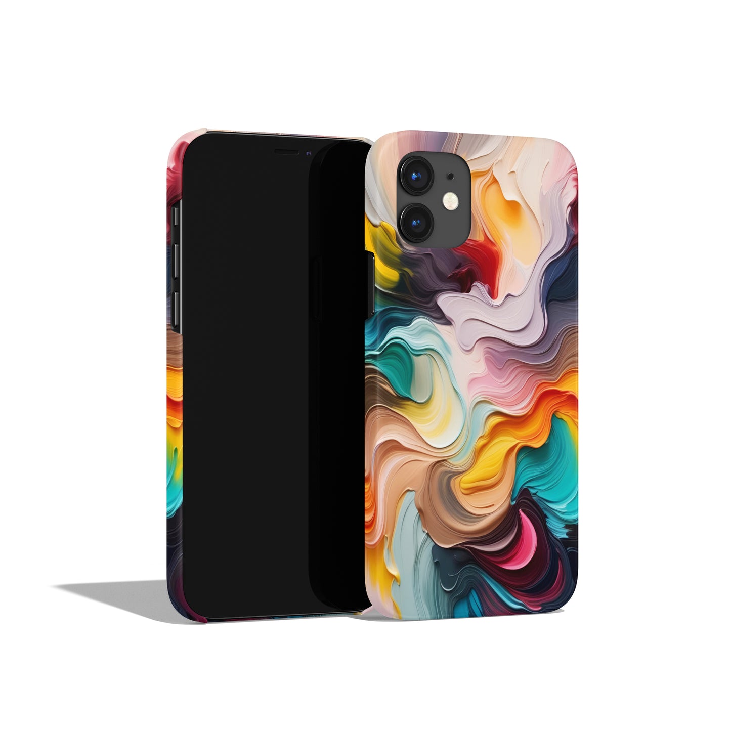 Colorful Liquid Painting iPhone Case