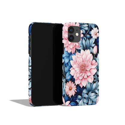 William Morris Botanical Blue Pink iPhone Case