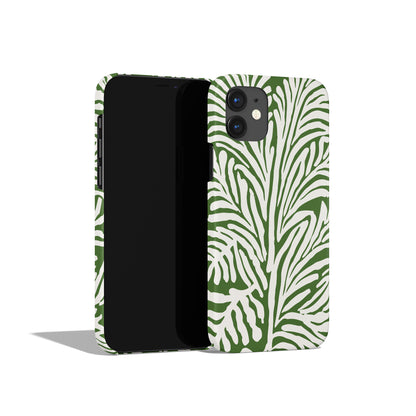 Rustic Nature Green iPhone Case