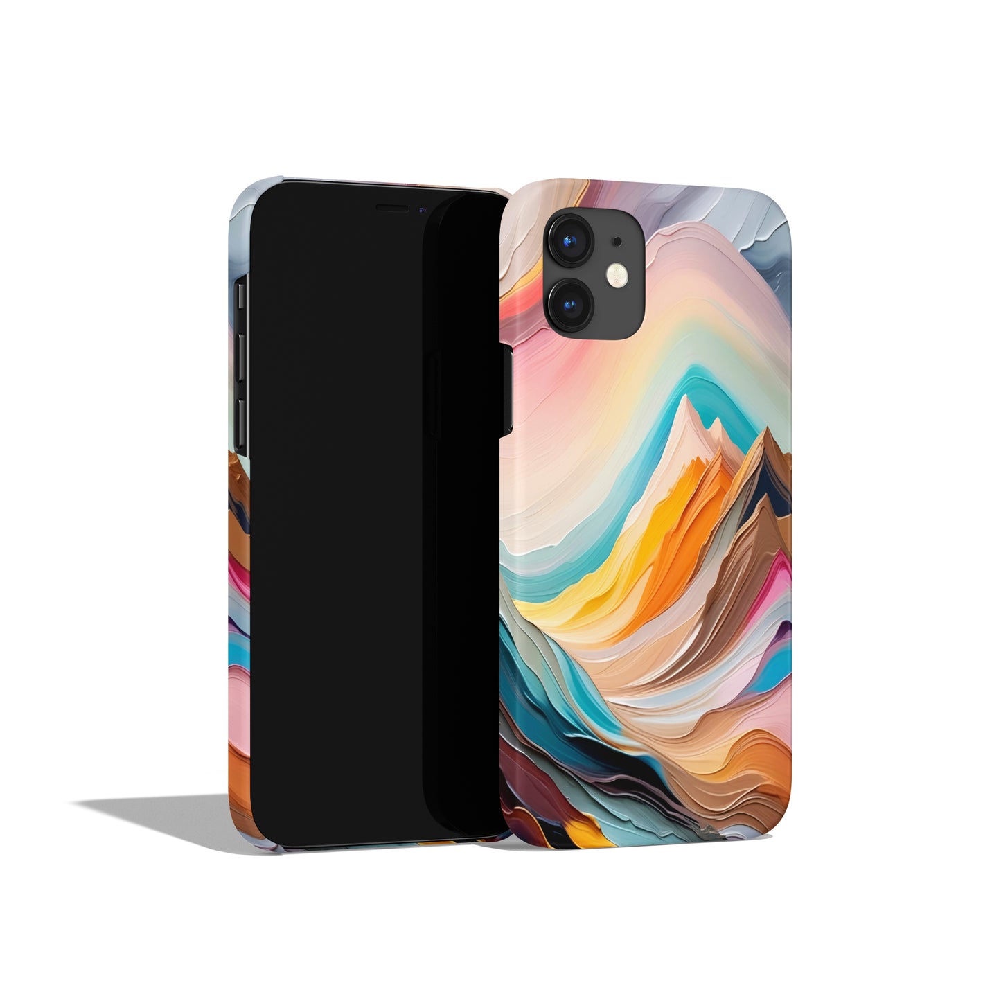 Abstract Landscape Painting iPhone Case