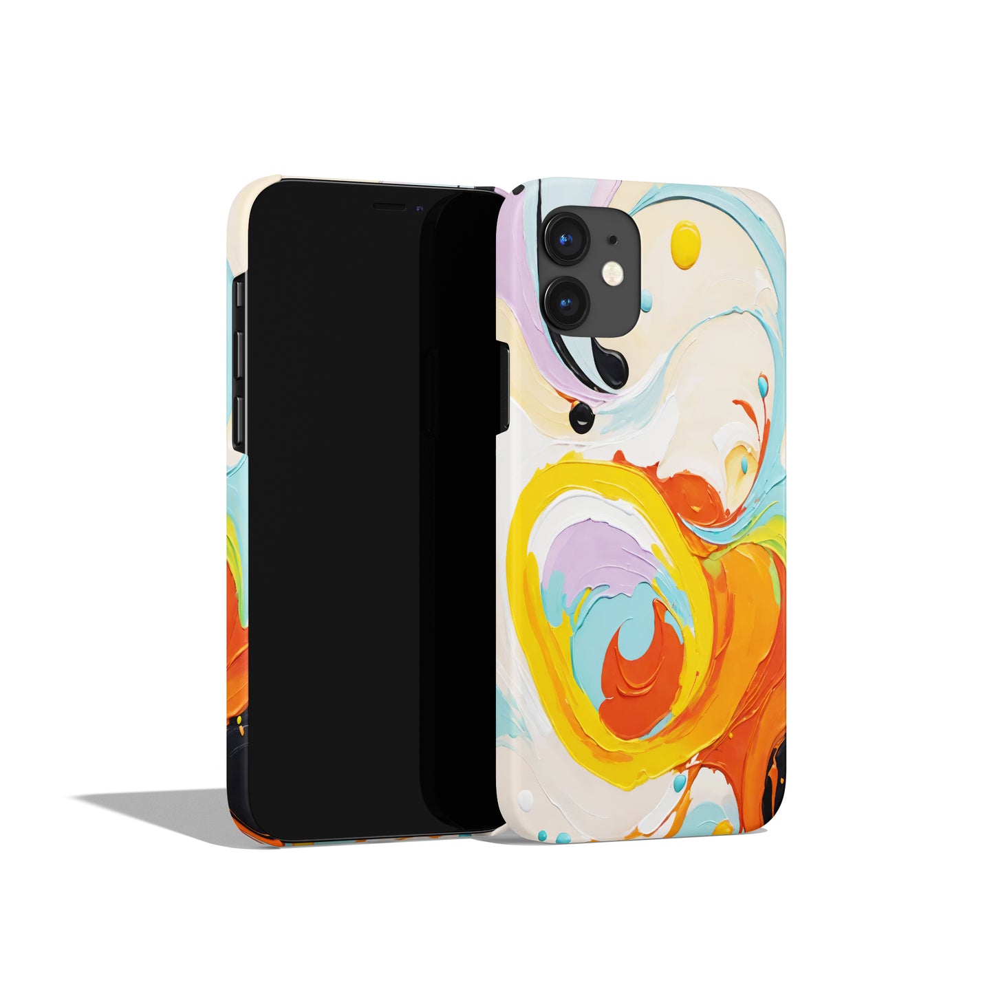 Expressive Hues Painting iPhone Case