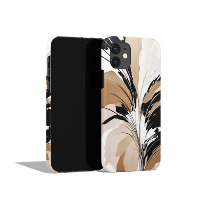 Elegant Nature Beige iPhone Case