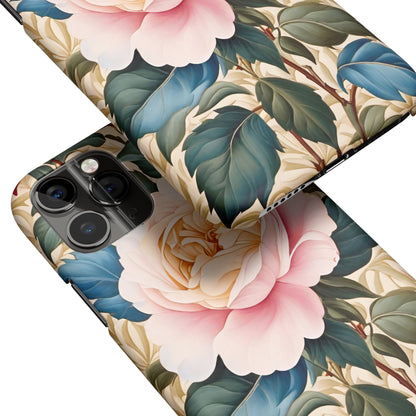 Blooming Rose Floral Art iPhone Case