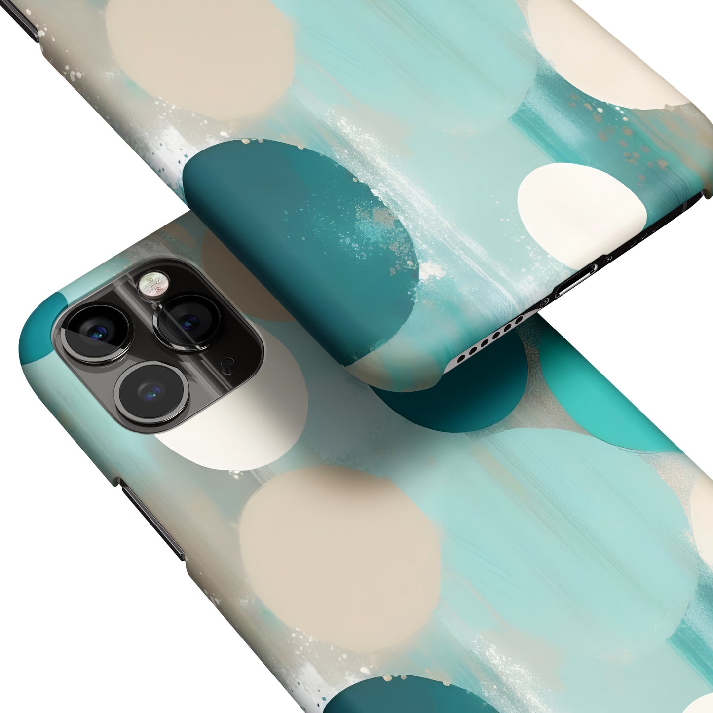 Tropical Vibes Abstract Aristic iPhone Case