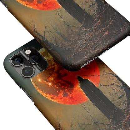 Lunar Eclipse Glow iPhone Case