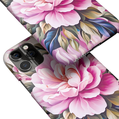 Pink Flower Painting iPhone Case