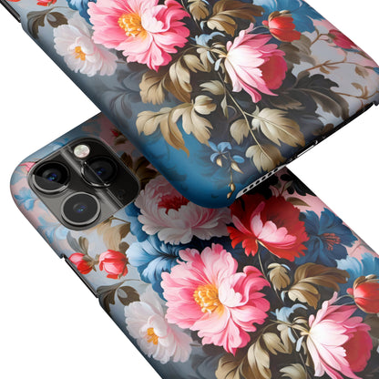 Cute Victorian Flowers iPhone Case