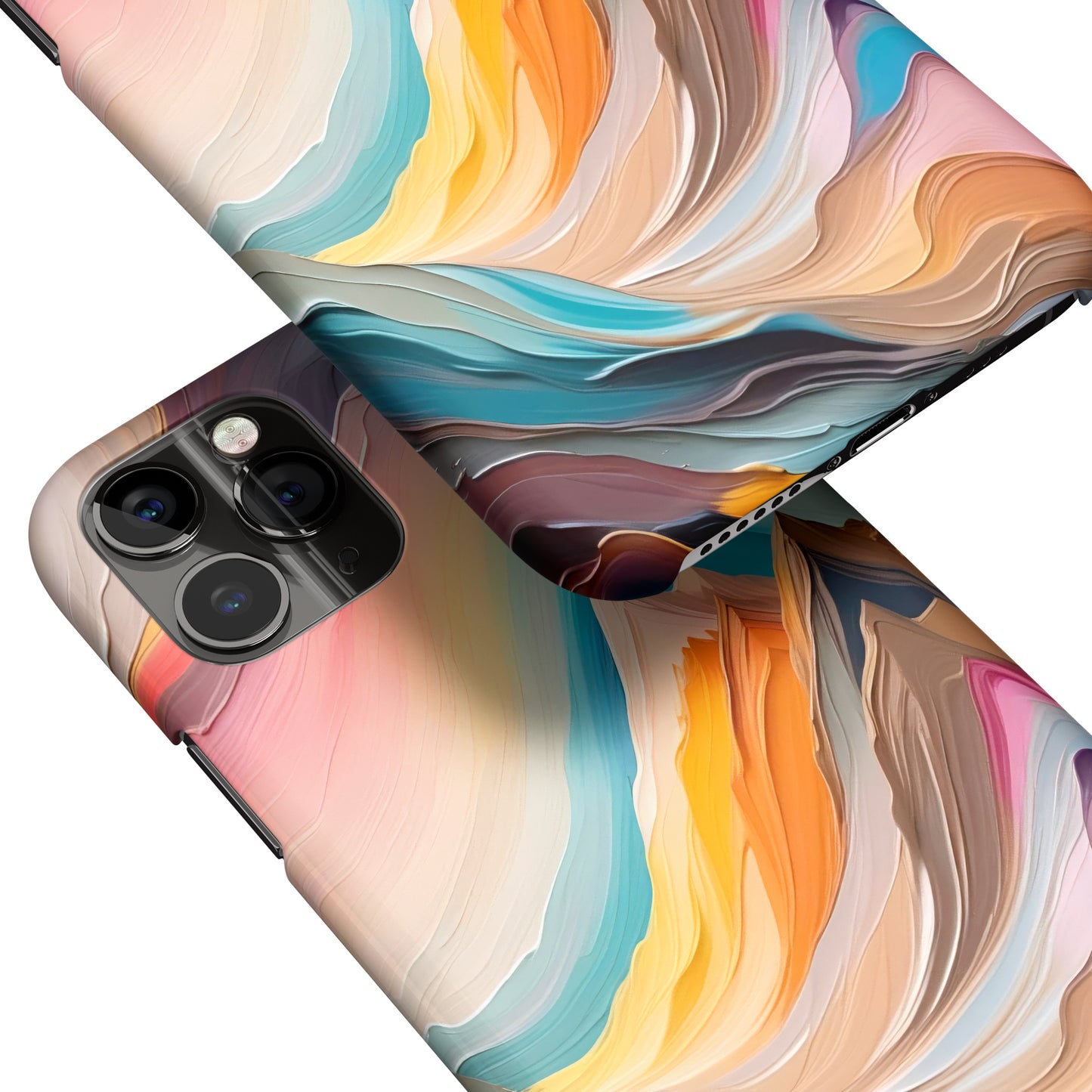 Abstract Landscape Painting iPhone Case