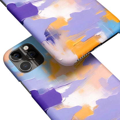 Abstract Lavender Painting iPhone Case
