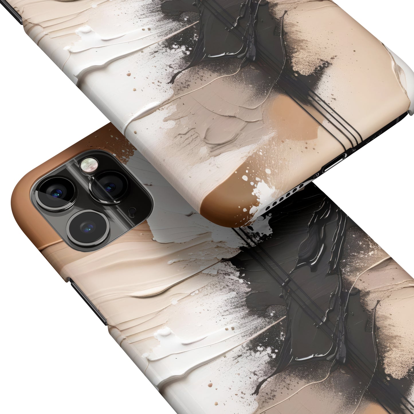 Mystic Mirage Beige iPhone Case