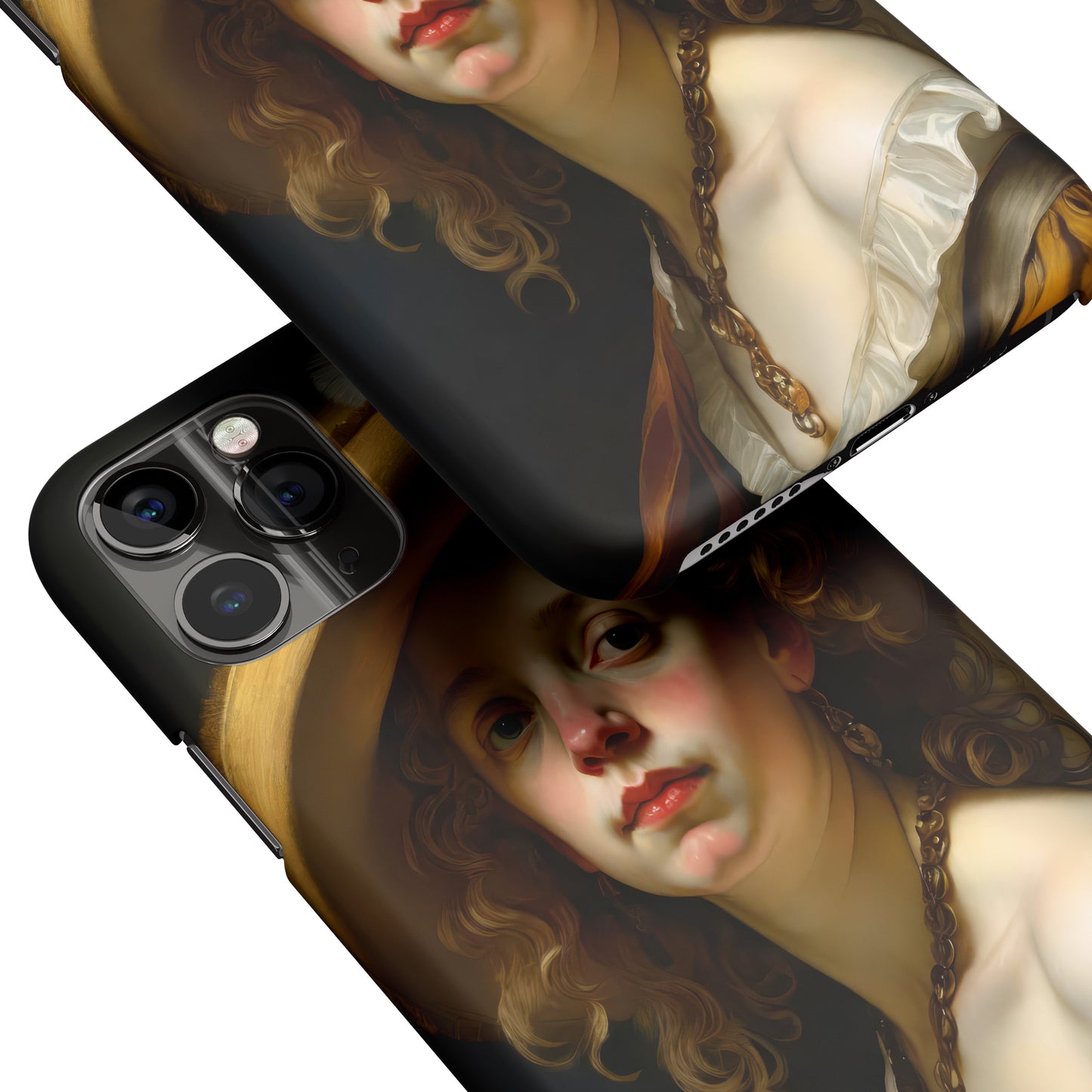 Victorian Woman Portrait iPhone Case