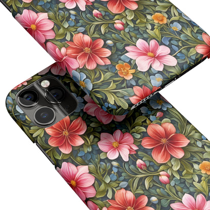 William Morris Floral Pattern iPhone Case