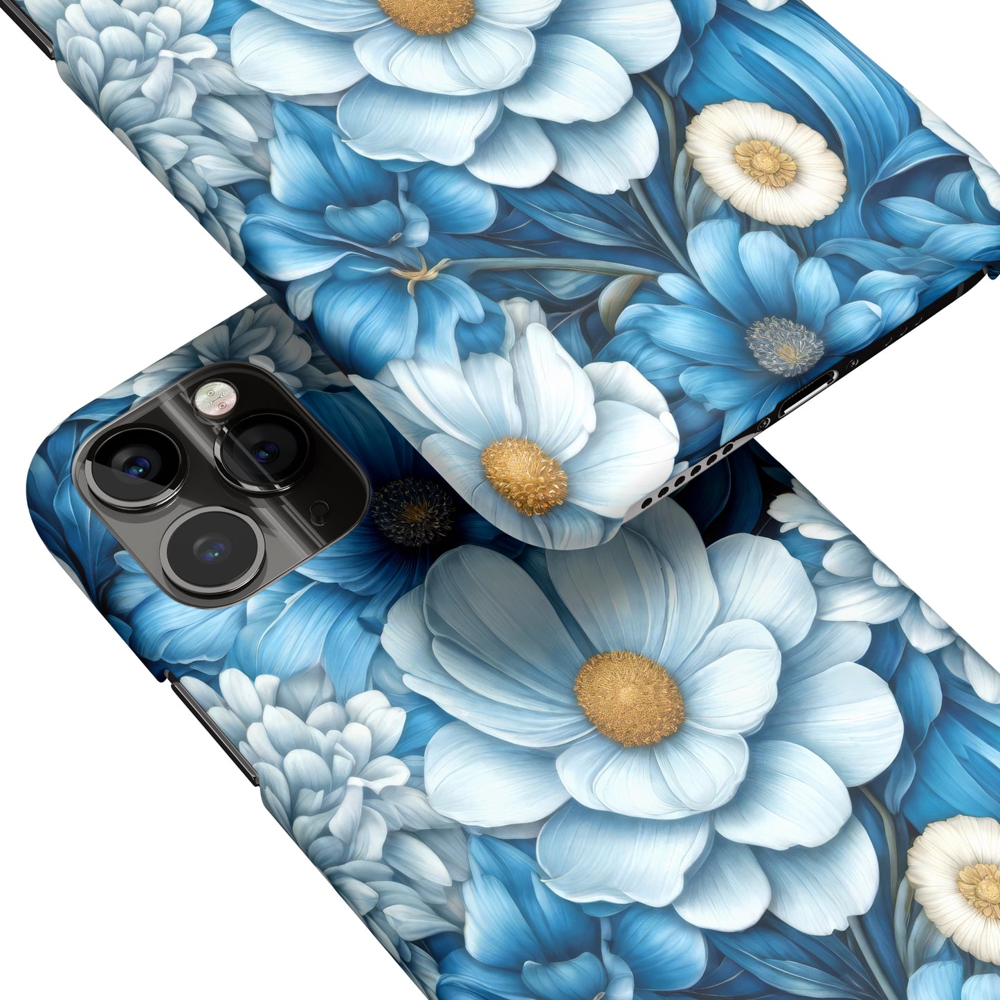 William Morris Floral Blue iPhone Case